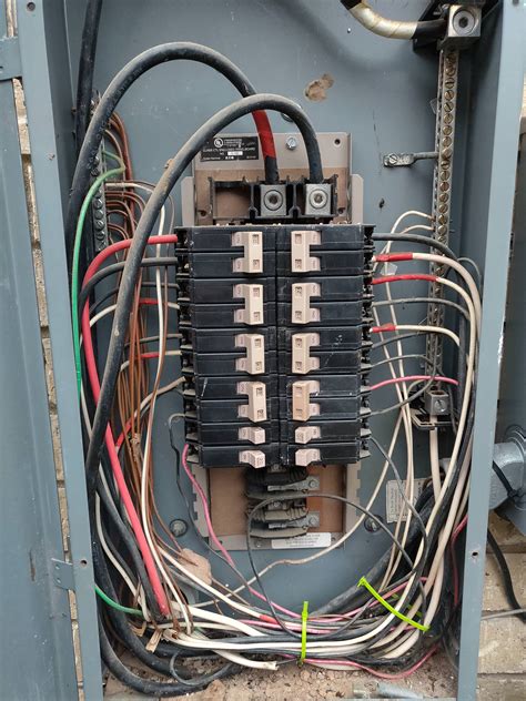 electrical panel box does not match panel cover|circuit breaker panel cover gap.